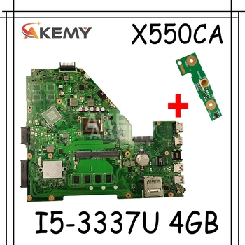 Akmey 90NB00U0-R00010 X550CC REV: 2.0 Placa de baza Placa de baza w/ I5-3337U CPU & 4G RAM Pentru Asus X550CA-Uri