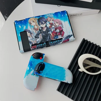Sword Art Online Hollow Realizarea Kirito Asuna Gamepad Split Comutator Moale Caz De Protecție Pentru Nintendo Comutator Capac