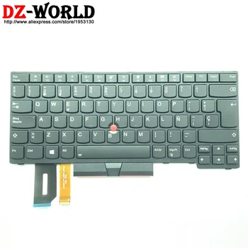 Nou Original ES spaniolă Tastatură cu iluminare din spate pentru Lenovo Thinkpad E480 E490 T480S L480 T490 T495 L390 L380 Yoga L490 P43s Laptop