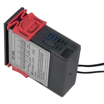 Stc-3008 110-220V Dual Digital Termostat Controler de Temperatura Pentru Incubator Termostat Higrometru Dezumidificator cu Higrostat