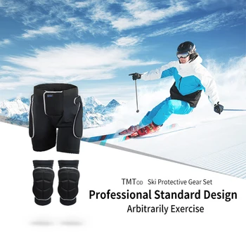 TMT 3D Hip Fundul Protector EVA Garda Impact Pad Schi Pantaloni Scurți Genunchi Protecție Schi, Patinaj, Snowboard Genunchi Mat de Protecție