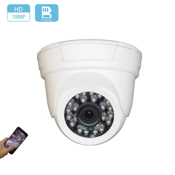 POE 1080P 2MP HD Micro SD/TF Slot pentru Card Camera IP Onvif Noapte de P2P Viziune Interioară de Securitate a Rețelei de Supraveghere Video CCTV aparat de Fotografiat