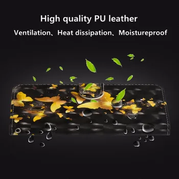3D de Lux Portofel Caz Pentru Huawei Y5 Y6 Y7 Pro Y7 Prim-2019 Y5 Y6 Y7 Prim-Y5 Lite Y7 Pro 2018 Cover Book Flip Cazuri de Telefon