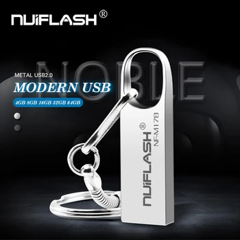 Metal pendrive USB Flash Drive usb Pen Drive 128GB 64GB 32GB Pendrive usb Flash Memory Stick 16GB 8GB 4GB Moda u disc
