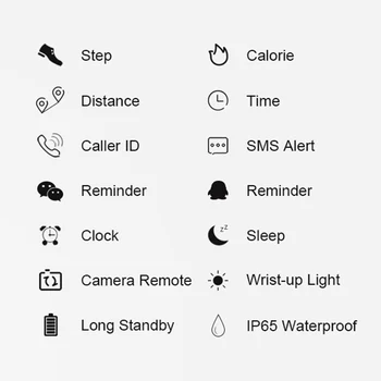 TLW08 Bluetooth Montre Ceas Inteligent Sport Bratara Bande Podometre Sommeil Tracker Tracker de Fitness Smartwatch se Toarnă Android IOS