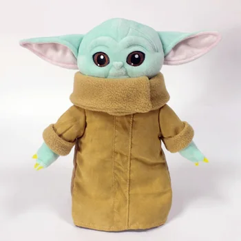 25cm/30cm Copilul Yoda Jucării de Pluș Moale Animal de Pluș Papusa Breloc Pandantive Pentru Copil Ziua de nastere Cadou