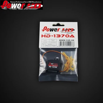 4buc/lot de orginal Putere HD HD-1370A Dimensiunea Micro Servo 3.7 G Pentru F3P EP200