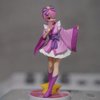 Anime Re:Viața Într-O Lume Diferită De Zero Rem de Acțiune Figura Cioban și Weaver Fata 21cm PVC Modelul de Colectare Papusa Jucării Cadouri