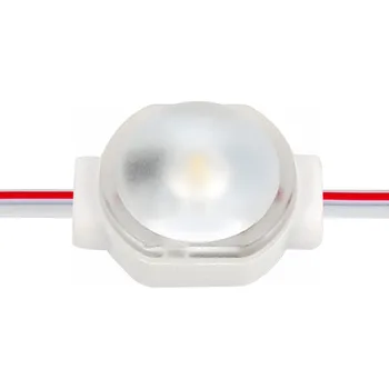 60 BUC 1 Led-uri 180 de Grade Înapoi Lumina 0.72 W UL Enumerate 6500K Alb LED Injecție Mini Modul DC12V Lumina Impermeabil pentru Scrisoare Semn