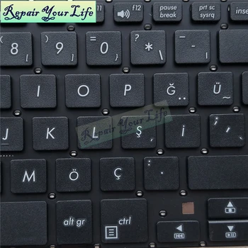 Reparații Viață TR tastatura laptop pentru ASUS VivoBook 15 X505BA X505 X505BP NSK-WK2SQ0T 0KNB0-4129TU00 turcă tastatura noua