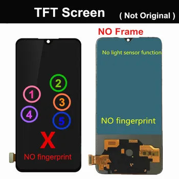 6.39 inch TFT LCD Pentru Xiaomi Mi CC9 Display LCD Touch Screen de Asamblare Înlocuiri de Piese Pentru Xiaomi Mi 9 lite LCD M1904F3BG