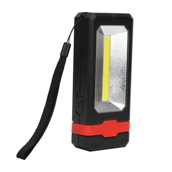 Portabil Mini 2*Lucru cu LED-uri Lanterna Lampa Magnetic Mașină Repararea de Urgență Camping Lampa Lanterna Cu Magnet Albastru/Rosu