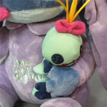 28 cm drăguț Lilo și Stitch jucarii de plus disney Creativitatea Umplute Papusa de Plus Jucarii Copii Cadou de Ziua de nastere