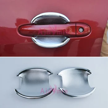 Accesorii Pentru Nissan Juke Mânerul Ușii Castron Introduce Garnitura Ramă De Acoperire Panou Kit 2011-2018 Auto Crom Styling