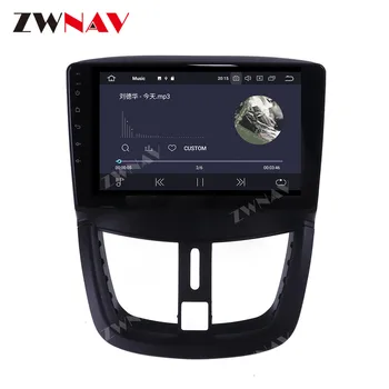 2 din touch screen Android 10.0 Auto Multimedia player Pentru Peugeot 207 2006-video audio stereo radio WiFi GPS navi unitatea de cap