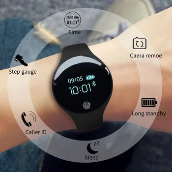 SANDA Smartwatch pentru IOS Android Barbati Ceas Inteligent Pedometru Fitness Femei Ceasuri Sport Impermeabil Ceas de Ceas Bluetooth