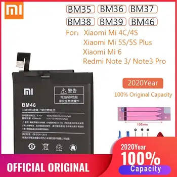 BM35 BM36 BM37 BM38 BM39 BM46 Original Xiao Mi 4s 4 5s Plus 6 Pentru Xiaomi Redmi Note3 Nota 3 Pro Înlocuire Baterie, baterii