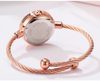 2020 de Lux de Top LVPAI Brand Ceas Stras Cuarț Femei Ceasuri Mini Bandă de Oțel reloj mujer Cadou Ceasuri relogio feminino