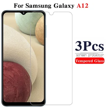 3pcs Sticlă de Protecție de Film Pe Samsunga12 Galaxya12 Ecran Protector Temperat Glas Pentru Samsung Galax A12 12 12A Trempe Verre 9H