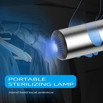 Multifunctional Portabil Purificator de Aer T2 Portabil Purificator Aer UV-C LED Lampa Sterilizator cu Ozon Ionizator de Aer pentru Acasă Lampă Portabilă