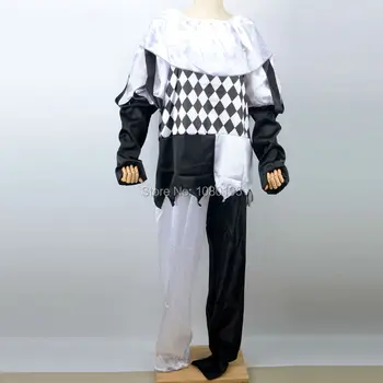 TPRPCO costume de carnaval distractiv amuzant cosplay costum de clovn & palarie pentru adulti om femeile inovatoare set NL1331