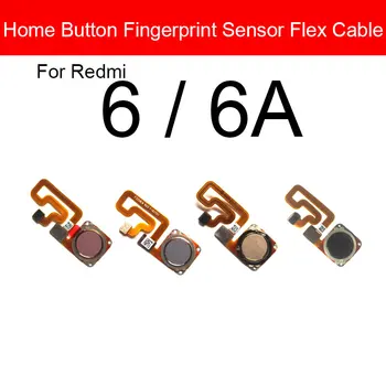 Senzor de amprentă digitală Cablu Flex Pentru Xiaomi Redmi 6 6A Pro Acasă Buton Meniu Touch ID Senzor Flex Cablu de Înlocuire a Pieselor de schimb
