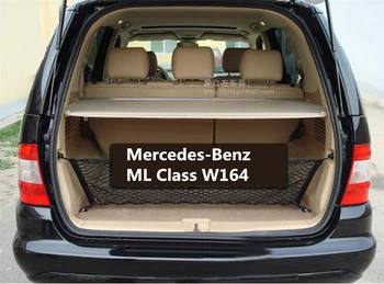 De Marfă din spate Capac Pentru Mercedes-Benz ML W164 ML320 ML300 ML350 ML500 2006-2012 confidențialitate Portbagaj Ecran Scut de Securitate umbra