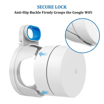 Noua Masa de Perete Montare Suport pentru Google Securitate Wifi Suport Alb, cel Mai bun Design pentru Lichidare Google Plasă Wifi Nod Sistemul de Cablu