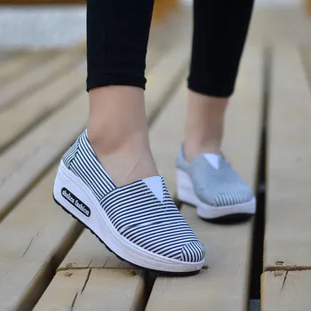 Moda pentru Femei Shake Pantofi Aerisi sala de Fitness Pantofi Casual pene de adidasi pentru femei doamnelor Balansoar Pantofi
