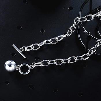 OT Minge de Metal colier moda barbati pandantive din oțel inoxidabil lanțuri lungi coliere bijuterii din oțel pe gat sex masculin accesorii