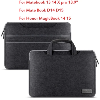 Nou Pentru Huawei Matebook d14 / d15 Pereche de carte 13 14 X Pro Sac Pentru Huawei Honor MagicBook Pro 16.1 14 15 Oxford pânză geanta de Laptop