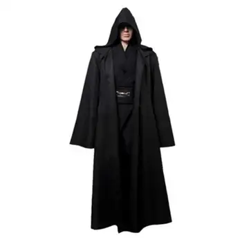 Noi Darth Vader Terry Jedi Roba Neagra Jedi Knight Gluga Pelerina Halloween Cosplay Costum Pelerina Pentru Adulți