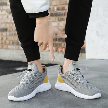 Damyuan Rularea Pantofi Respirabil Usoare Om Pantofi Sport Confortabil Moda Barbati Adidasi de Mari Dimensiuni Pantofi Casual