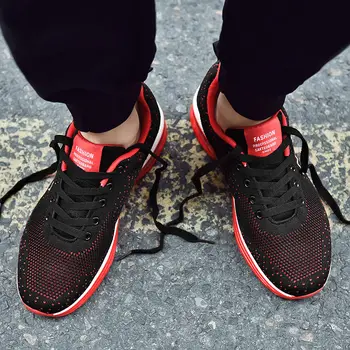 Om Casual Adidas pentru Femei Amortizare Amortizare Pantofi de Tenis Barbati Pernă de Aer de Imprimare de Moda Pantofi ochiurilor de Plasă Respirabil Pereche de Pantofi E15