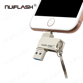 Unitate Flash Usb pendrive Pentru iPhone 6/6s/6Plus/7/7Plus/8/X Usb/Otg/Fulger 2 in 1 Pen Drive Pentru iOS Dispozitive de Stocare Externe