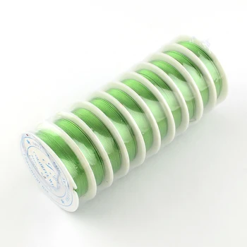 Sârmă de aluminiu Constatările de Bijuterii pentru a Face Bijuterii DIY Brățară Colier de 0,8 mm 10colors 20 Ecartament 5m/rola 10rolls/grup