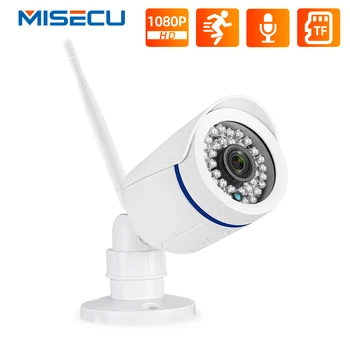 MISECU 1080P Wifi Camera IP Wireless aparat de Fotografiat în aer liber Audio Înregistrare de Detectare a Mișcării Impermeabil CCTV Vedio de Supraveghere de Securitate