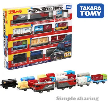 Takara Tomy Pla-Rail Plarail LOCOMOTIVE ELECTRICE TIP EH500 KINTARO & Cargobot Japonia Tren