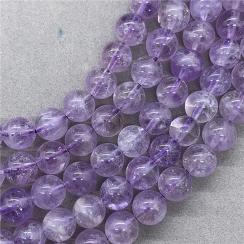 5A Lumina Violet Ametist sfere de Jad Piatra Naturala 6/8/10mm Bijuterii Diy
