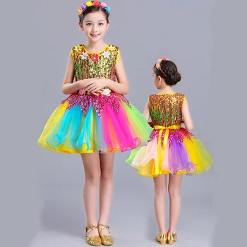 Fete Rochie De Balet Pentru Copii, Fată, Rochie Dans Copii Paiete Costume De Balet Pentru Fete Tutu Dans Fata Etapă Imbracaminte Pentru Băiat