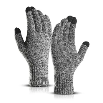 [AETRENDS] Mănuși de Iarnă pentru Bărbați și Femei Tricot Ecran Tactil Elastic Moale Lână Garnitură O-0052