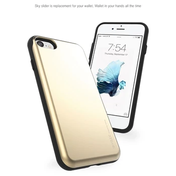 Original Goospery Bomboane Cer Slide Armura Hibrid de Caz pentru iPhone X 8 7 6 6s Plus Cartelei de Telefon Acoperă Pentru iPhone 11 Pro Max