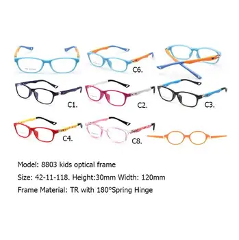 8803 45-11-126 TR Copii în condiții de Siguranță ochelari rama de Ochelari copii Flexibil ochelari Optice Copil ochelari cadru copilului ochelari de vedere