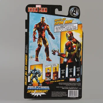 Marvel Legends Avengers Vârstă Eroică Iron Man PVC Figura de Colectie Model de Jucărie