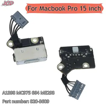 JCD Pentru Macbook Pro Retina 15 inch Portul de Încărcare A1398 Putere DC Jack 2012 2013 820-3109-Un 820-3609-UN DC-IN BORD DC