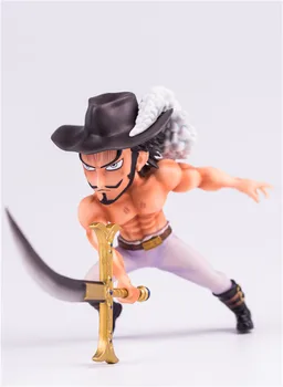 Anime One Piece Bustul Gol Sanji & Dracule Mihawk & Domnule Crocodil & Usopp Figura Jucarii Model
