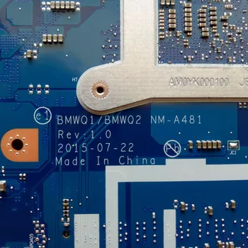 De înaltă calitate Pentru Lenovo 300-15ISK Laptop Placa de baza de 200 NM-A481 i7-6500U 2.50 GHz Placa de baza Testat Navă Rapidă