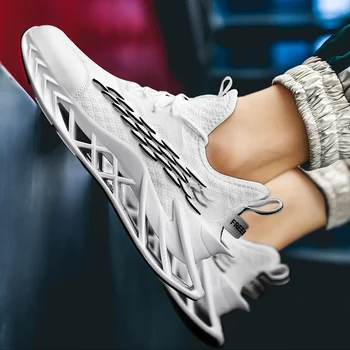 Fierbinte de Vânzare Respirabil Barbati Casual Pantofi ochiurilor de Plasă de Jogging Confortabil Pantofi de Moda Mocasin Ușor Bărbați Supradimensionate Adidași