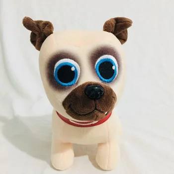 2piece/lot 18cm Catelus Amicii Bingo și Rolly Câine Jucărie de Pluș pentru Copii Cadouri de Crăciun Drăguț Animale Desene animate Papusa Copii Cadouri