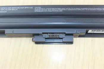 NOUL Negru Baterie Laptop pentru Sony BPS13/B, VGP VGP-BPS13/B, VGP-BPS21 BPS21A BPS21B BPL21
